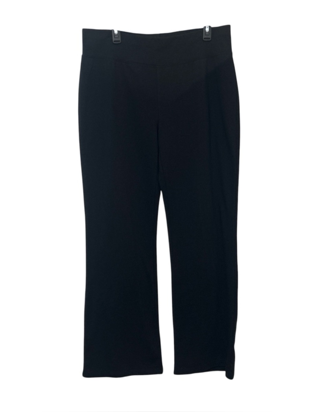 Silverwear Black High Waisted Flare Leg Yoga Pants Size XL Athleisure